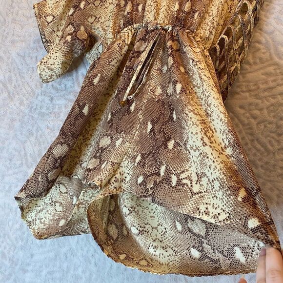 Ark & Co Snakeskin Romper - Picture 2 of 8